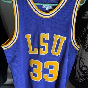 Shaquille O’Neal LSU college jersey